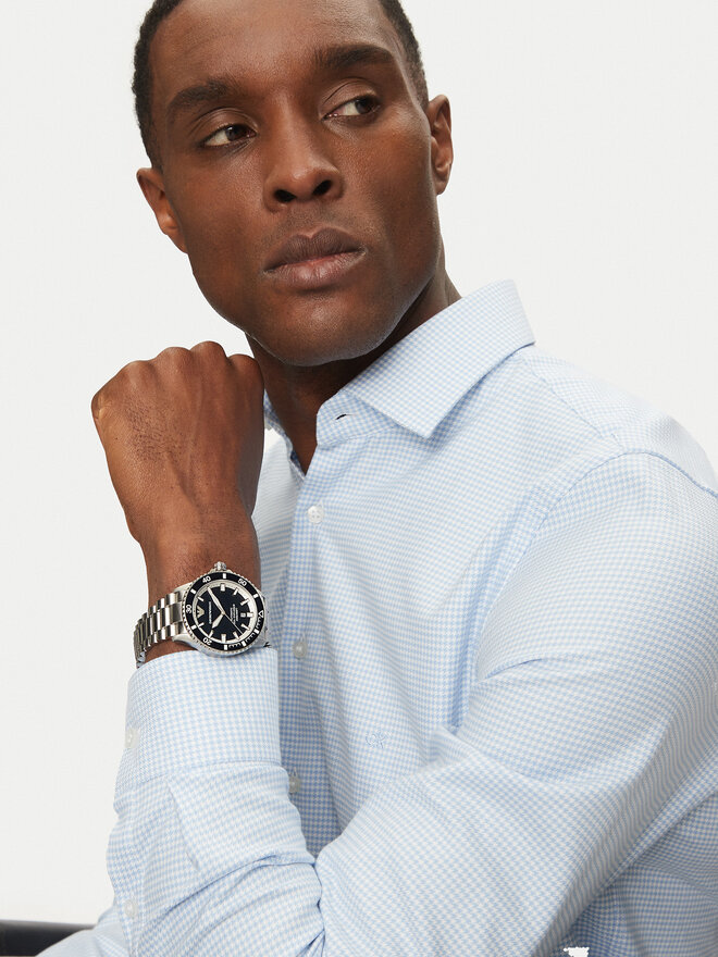 Emporio Armani Zegarek Emporio Armani Sea Explorer AR60079 Srebrny
