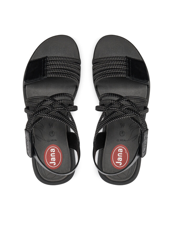 Jana Sandale Jana 8-28766-42 Negru