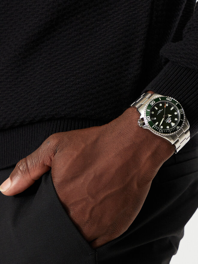 Orient Годинник Orient Sports Driver RA-AC0K02E10B Срібний