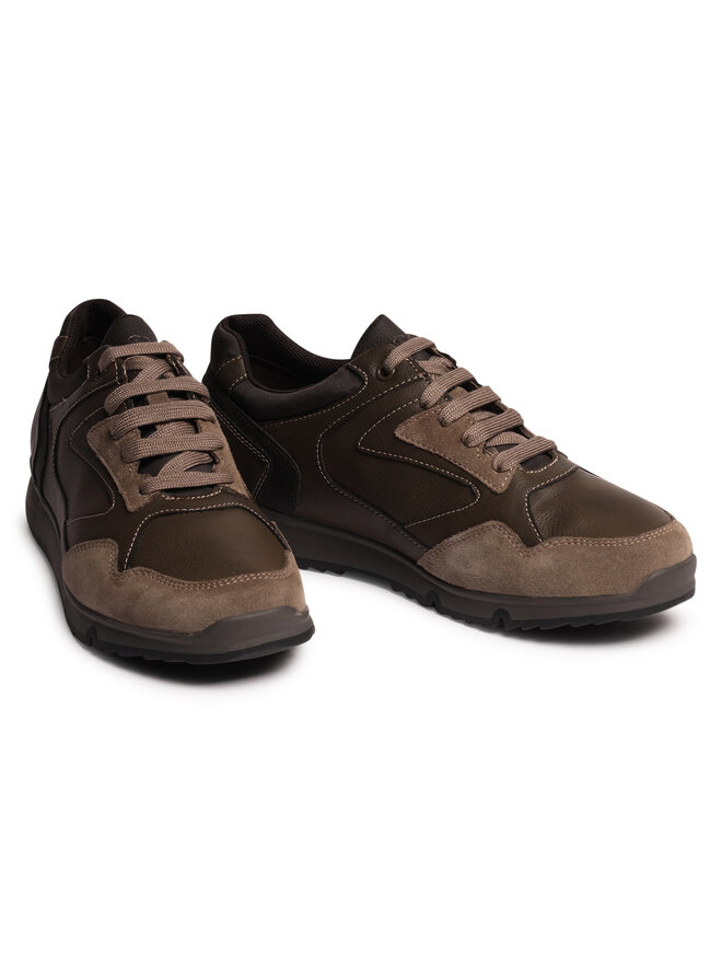 Sneakers Geox U Wilmer B U043XB 0MEBU C1018 Marron chaussures
