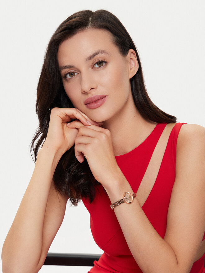Daniel Wellington Ρολόι Daniel Wellington Elan Lumine Unitone DW00100720 Ροζ