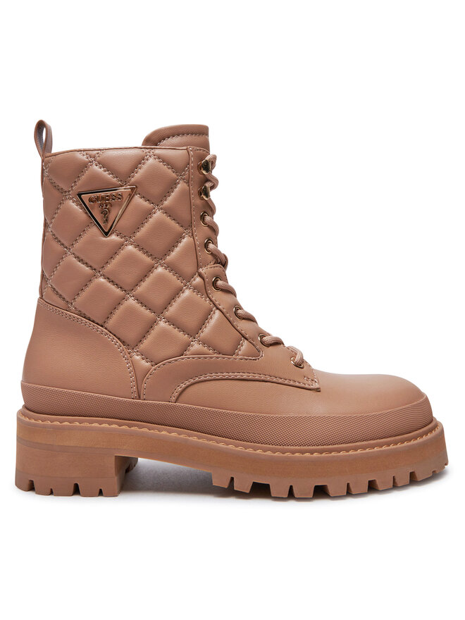 Guess Trapper stila apavi Guess Badae2 FLFBD2 ELE10 Bēšs