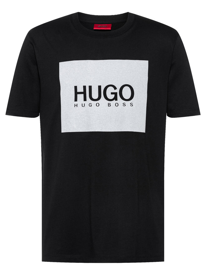 HUGO Hugo T-Shirt Dolive211 50442929 Μαύρο Regular Fit