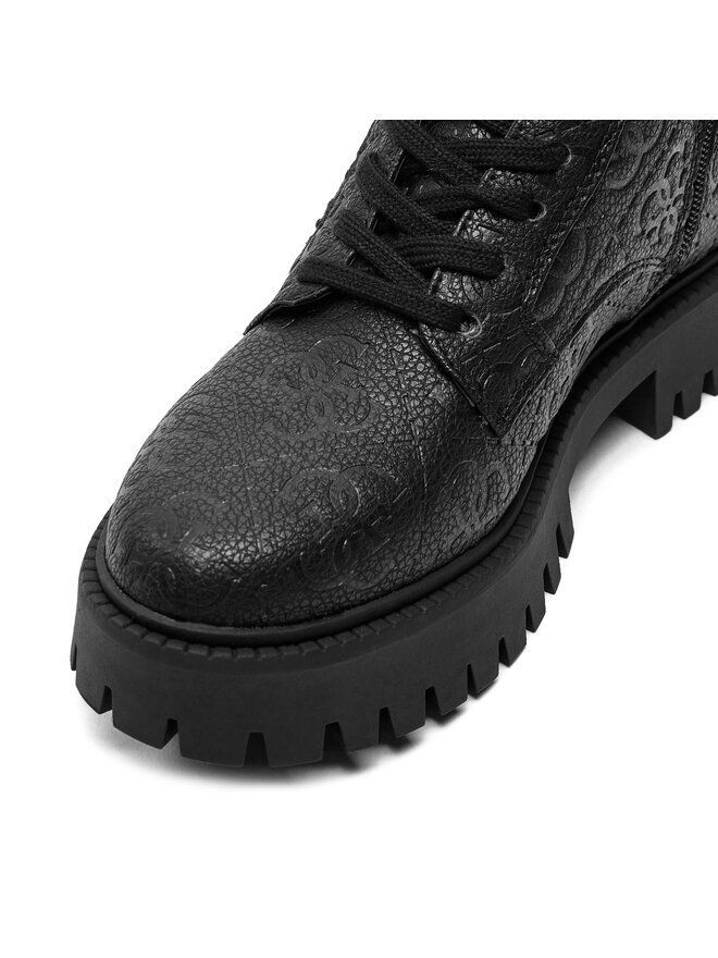 Guess Polokozačky Guess Fiona FLTFIO FAL10 Černá