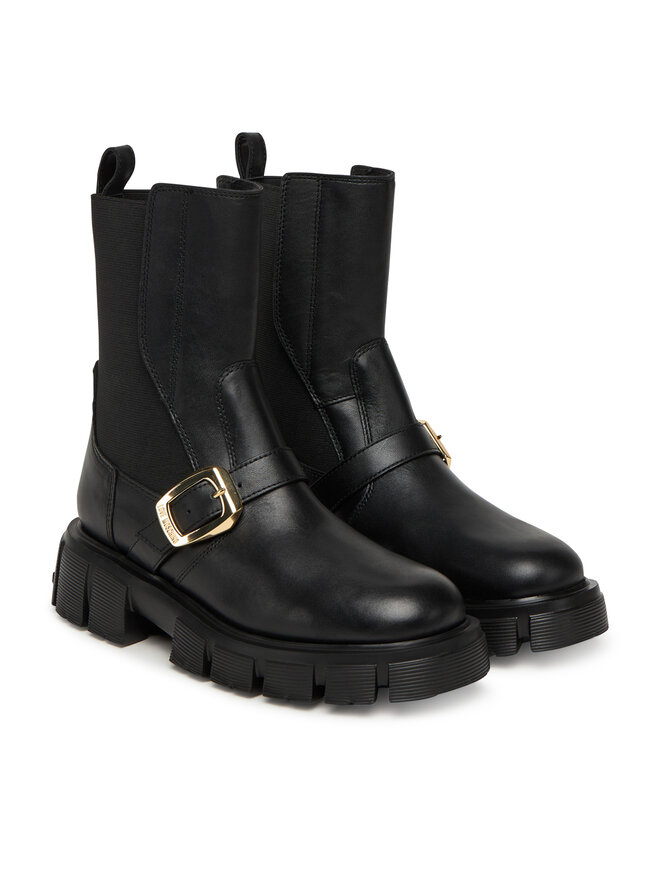 LOVE MOSCHINO Боти тип челси LOVE MOSCHINO JA24105G1NIA000036 Черен