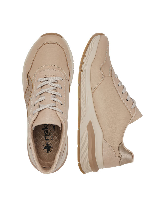 Rieker Sneakersy Rieker M6607-60 Béžová