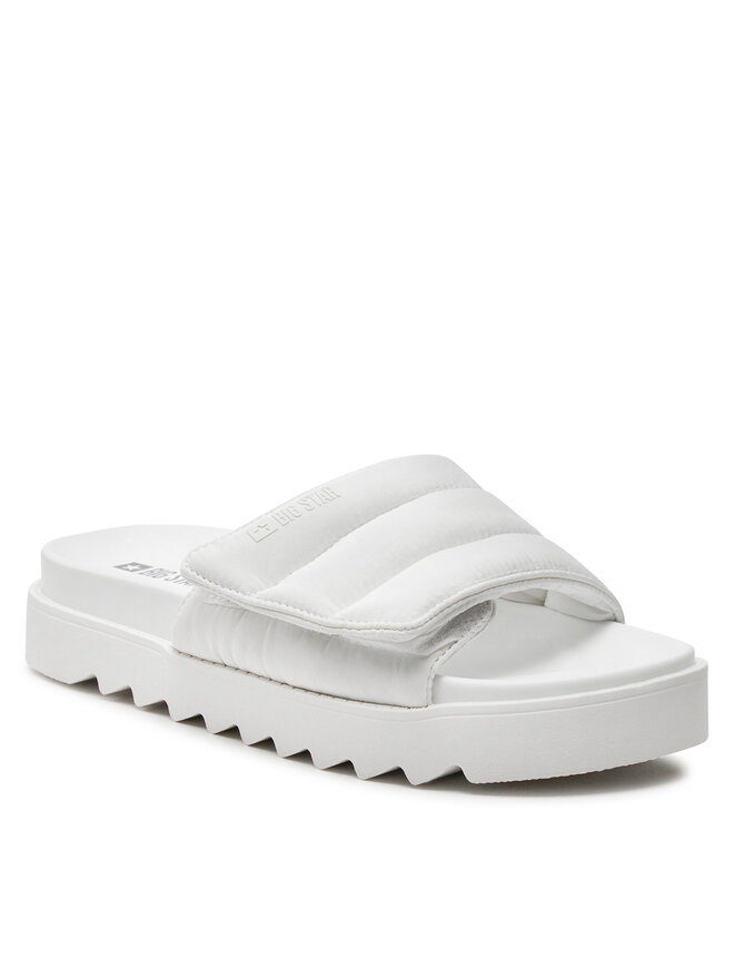 Big Star Shoes Klapki Big Star Shoes NN274771 Biały