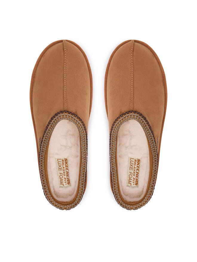 Skechers Hausschuhe Skechers Renten - Ulrich 205605/TAN Braun