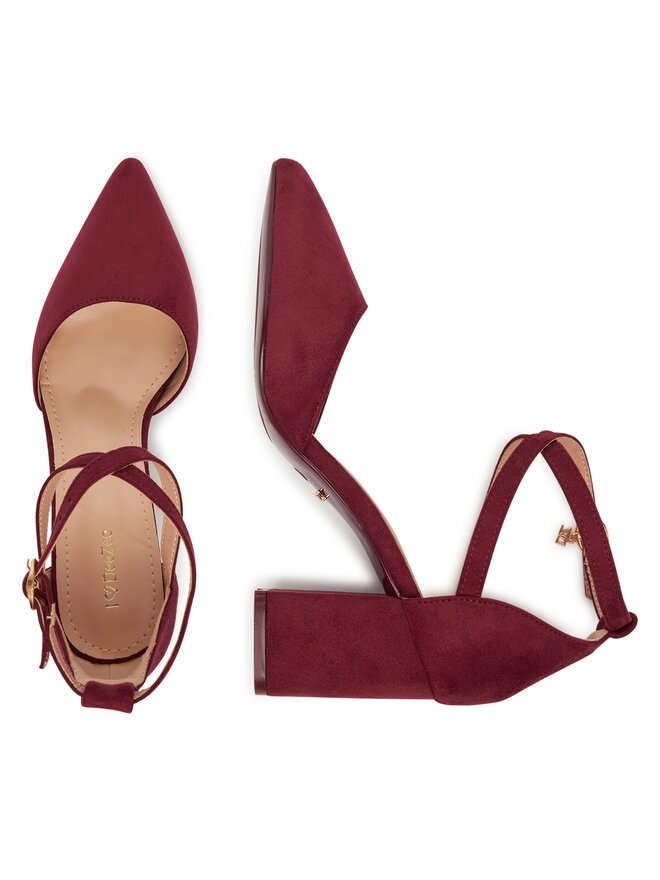 DeeZee Salonarji DeeZee DZ0068 Bordo rdeča