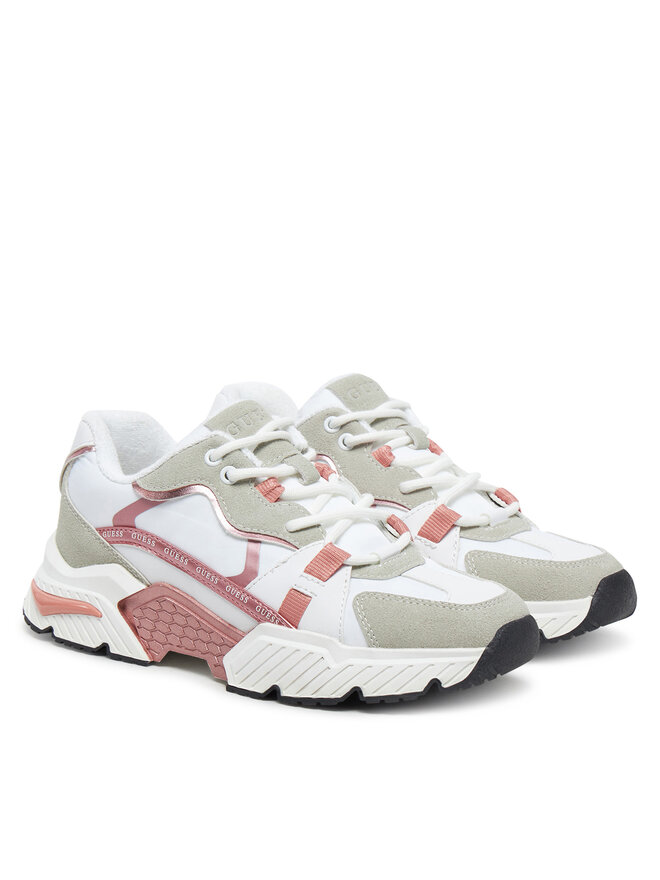 Guess Sneakersy Guess FLJCAR ELE12 Růžová