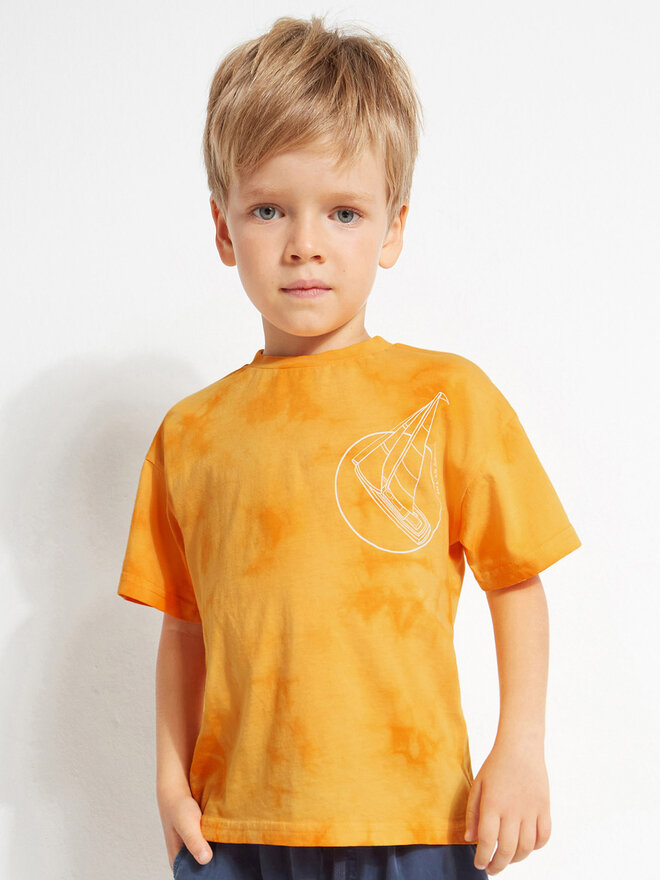 Mayoral Mayoral T-Shirt 3021 Gelb Regular Fit
