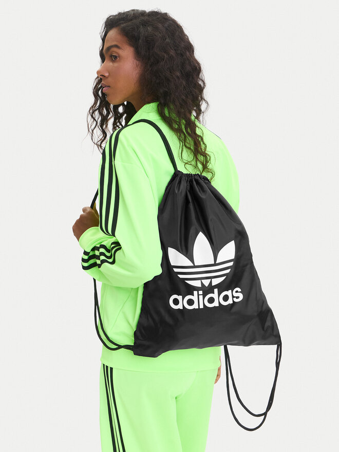 adidas Σακίδιο πλάτης πουγκί adidas Gymsack Trefoil BK6726 Μαύρο