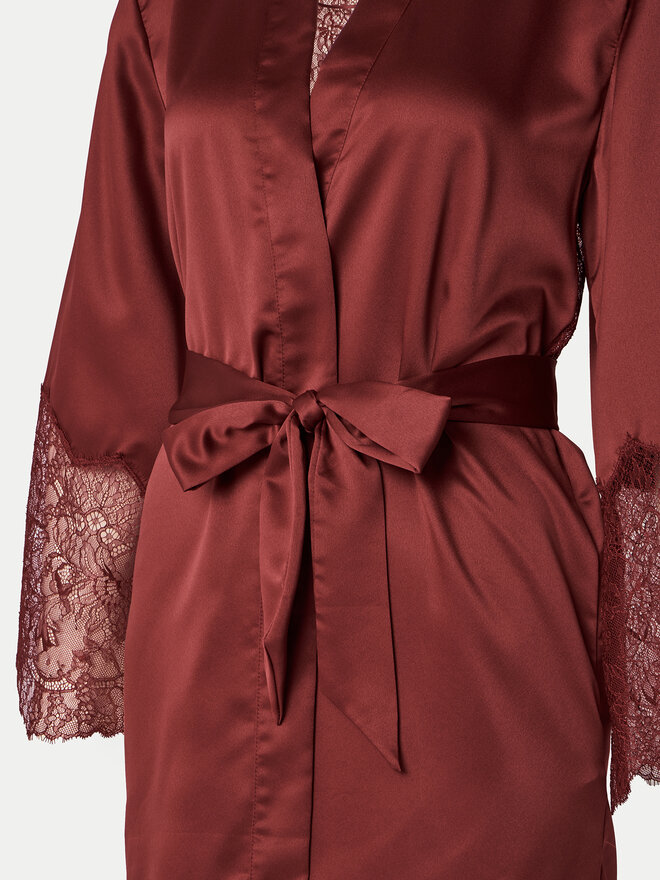 Hunkemöller Hunkemöller Bademantel Camille 300601 Rot