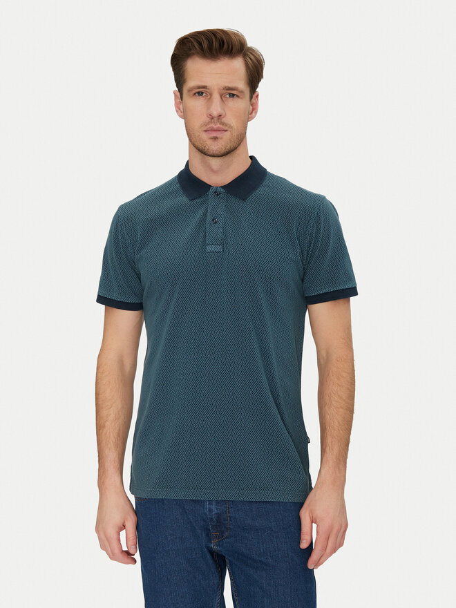 Blend Blend Poloshirt 20718252 Dunkelblau Regular Fit