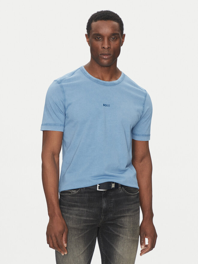 BOSS BOSS T-Shirt Tokks 50502173 Blau Regular Fit