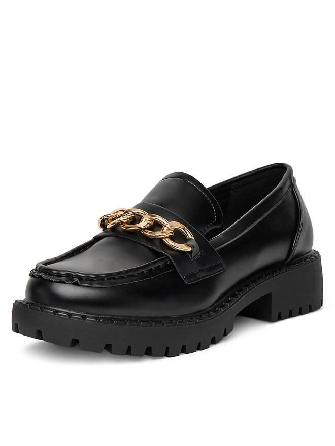 DeeZee Loafersy DeeZee ZAL62010D 1 Czarny