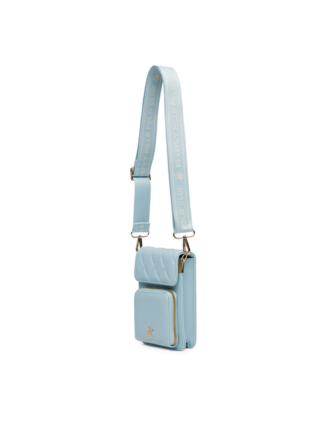 Beverly Hills Polo Club Torebka Beverly Hills Polo Club BHPC-L-007-07 Niebieski