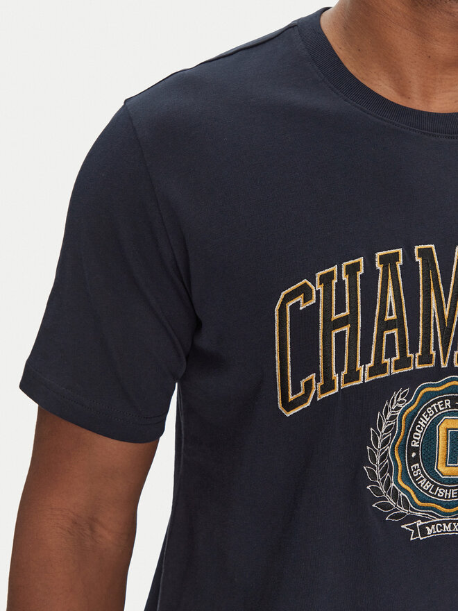 Champion Champion Póló 221174 Sötétkék Regular Fit