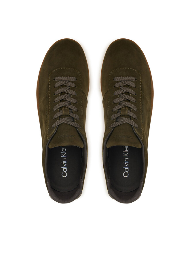 Calvin Klein Sneakers Calvin Klein Baller Sneaker Laceup HW0HW03263 Khakifarben