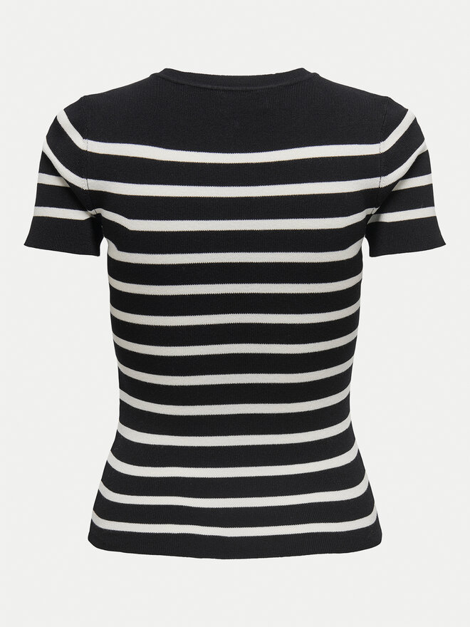 JDY JDY T-Shirt Cirkeline 15307860 Schwarz Slim Fit