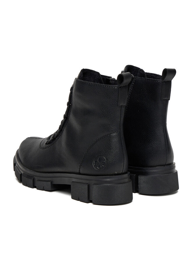 Rieker Μποτάκια Rieker Y7150-00 Μαύρο