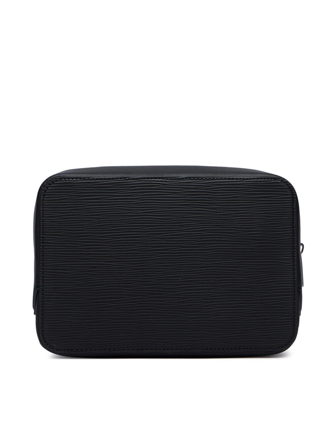 Tommy Hilfiger Kosmetiktasche Tommy Hilfiger Th Business Saffiano Washbag AM0AM14803 Schwarz