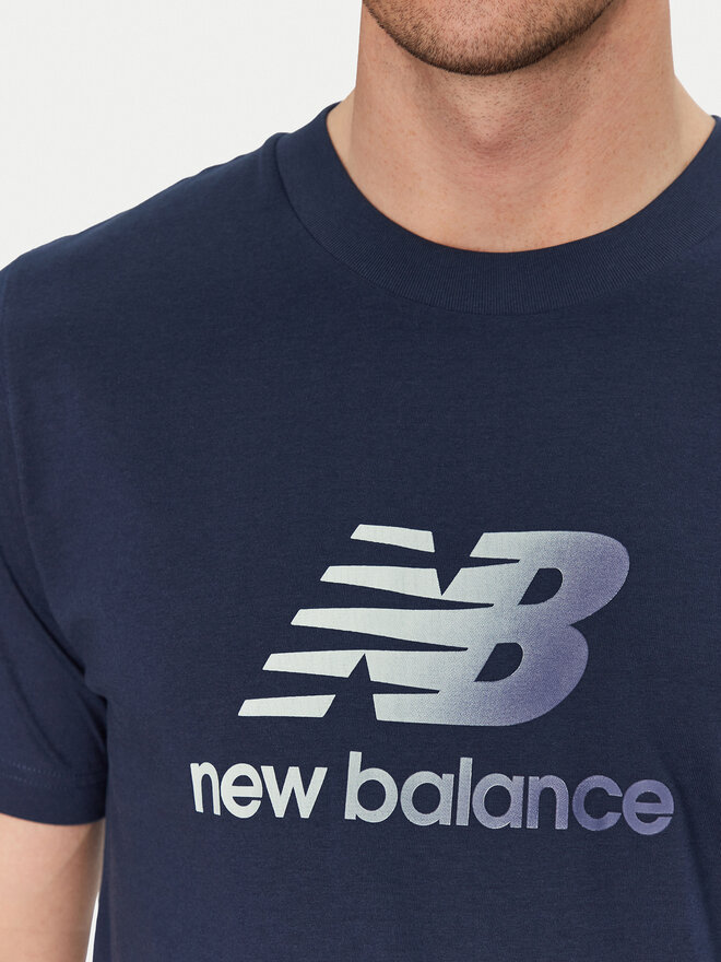New Balance New Balance Camiseta MT51503 Azul Regular Fit