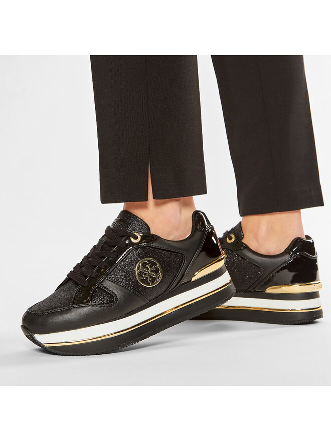 Guess Sneakersy Guess Dealy FL5DLY FAM12 Černá