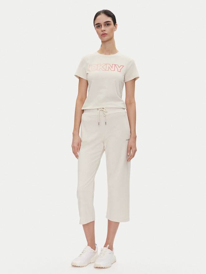 DKNY Sport DKNY Sport Camiseta DP5T1193 Beis Regular Fit