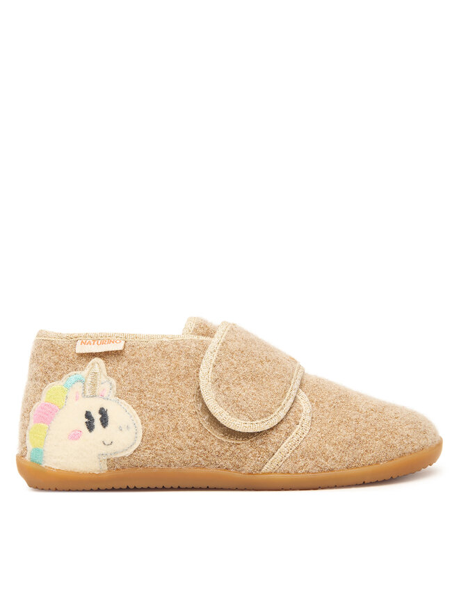 Naturino Hausschuhe Naturino Cloopa Panno 4000738 DD Beige