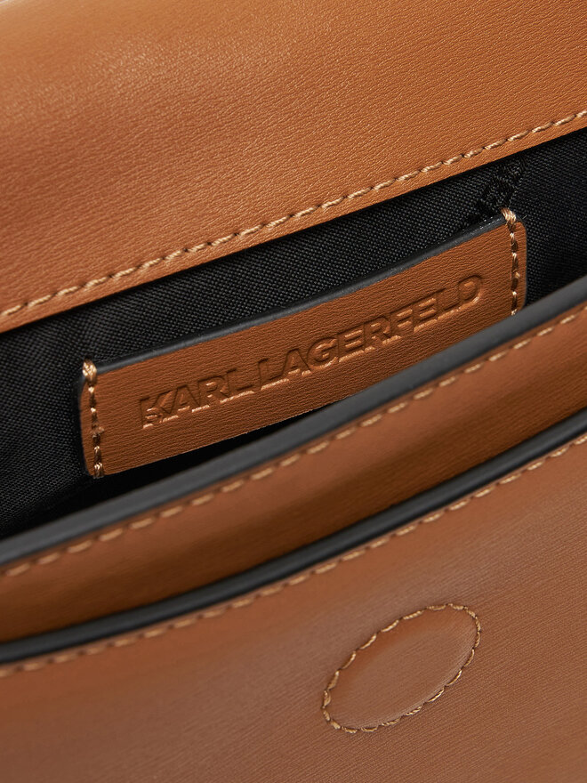 KARL LAGERFELD Ročna torba KARL LAGERFELD A3W30152 Rjava