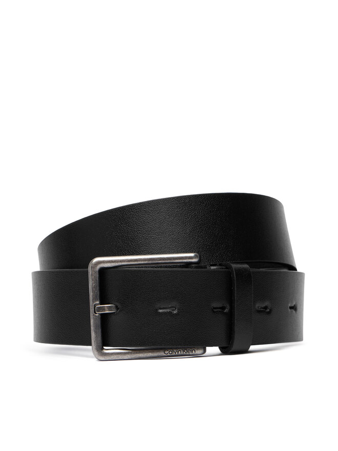 Calvin Klein Cintura da uomo Calvin Klein Belt Gift Set LV04D0009G Nero
