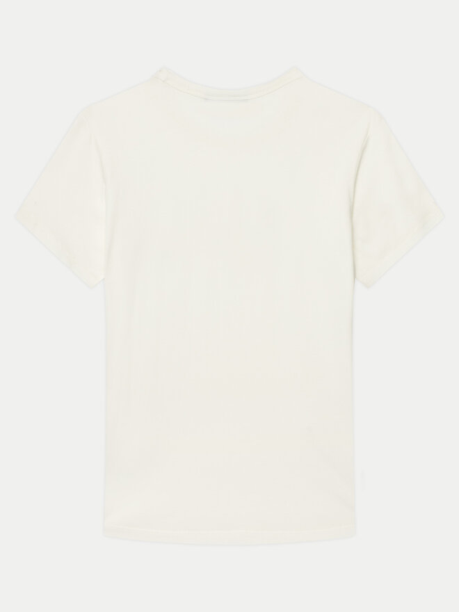 Napapijri Napapijri T-Shirt Chamois NP0A4ILE D Λευκό Regular Fit