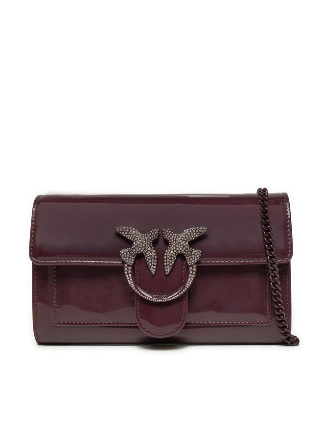 PINKO Kabelka PINKO Love One Wallet C. AI 24-25 PLTT 100062 A20G Fialová