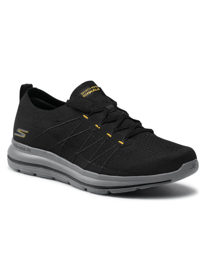 Skechers Снікерcи Skechers Go Walk Stretch Fit 216132/BKYL Чорний