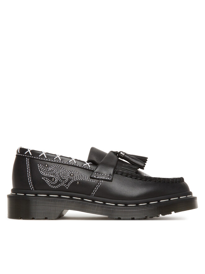 Dr. Martens Μοκασίνια Dr. Martens Adrian Gothic Americana DM31626001 Μαύρο