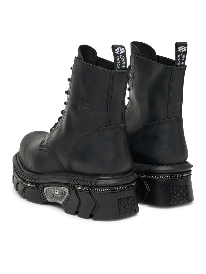 NEW ROCK Αρβύλες NEW ROCK M-MILI084N-S6 Μαύρο