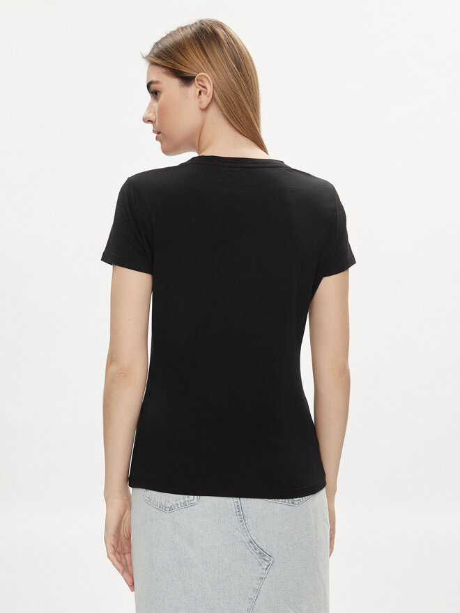 Liu Jo Liu Jo Футболка TA4202 JS003 Чорний Regular Fit