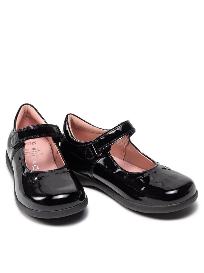 Geox Polobotky Geox J Naimara G. A J16FHA 00066 C9999 S Černá