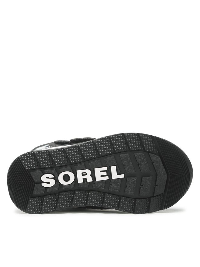 Sorel Snehule Sorel Childrens Whitney II Strap Wp NC3919-010 Čierna