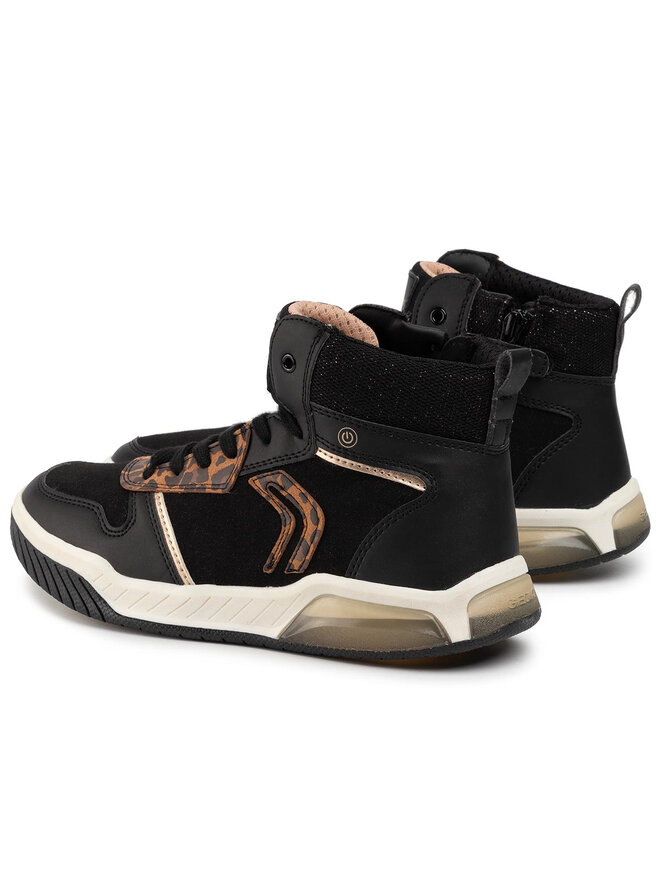 Geox Sneakers Geox J Inek G. A J94ASA 0AU54 C9999 Schwarz