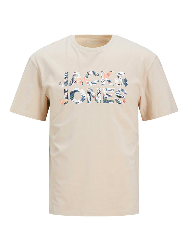 Jack&Jones Jack&Jones Marškinėliai Bryan 12268127 Smėlio Relaxed Fit