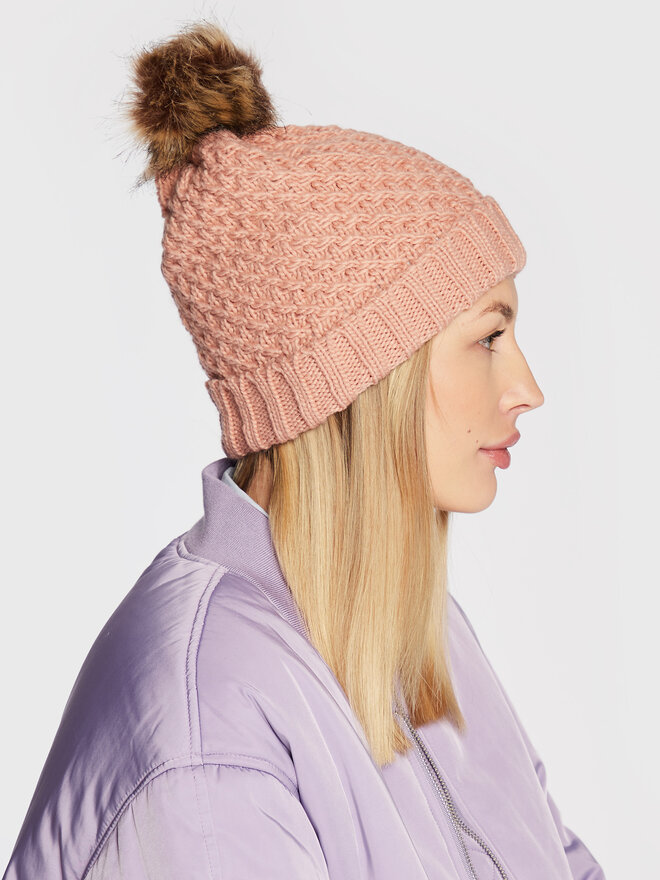 Roxy Шапкa Roxy ERJHA04015 Рожевий