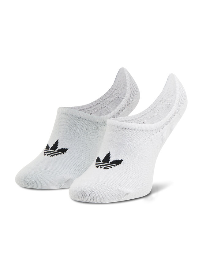 adidas Set di 3 paia di pedulini unisex adidas No-Show Socks 3P FM0676 Bianco