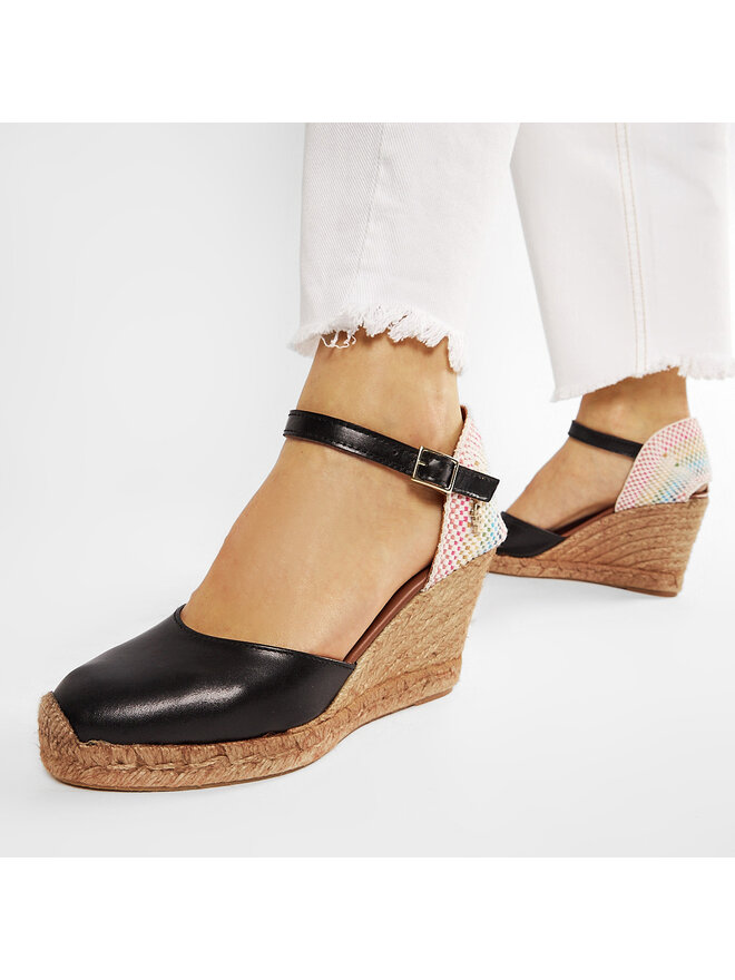 Kurt Geiger Espadrile Kurt Geiger Monty Rainbow 7412400109 Negru