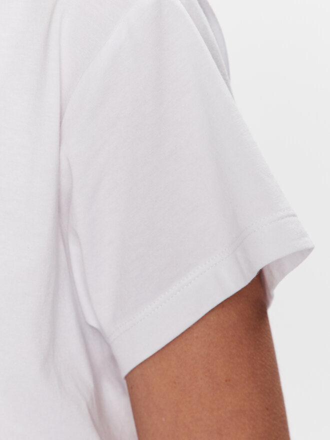 DKNY Sport DKNY Sport Marškinėliai DP3T8782 Balta Classic Fit