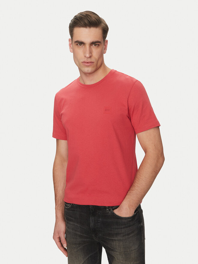 BOSS BOSS T-Shirt Tales 50508584 Rot Regular Fit