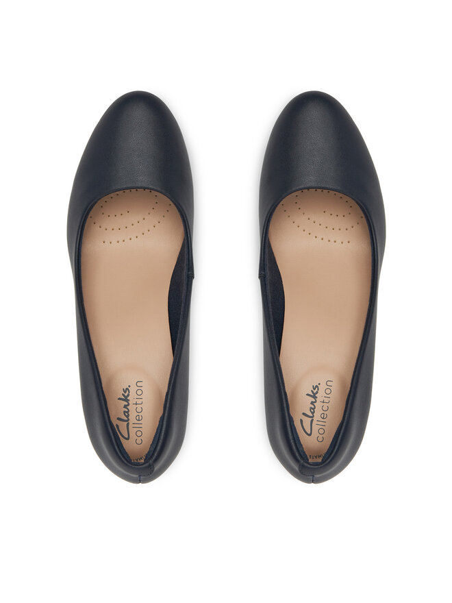 Clarks Körömcipők Clarks Ambyr Joy 261626674 Sötétkék