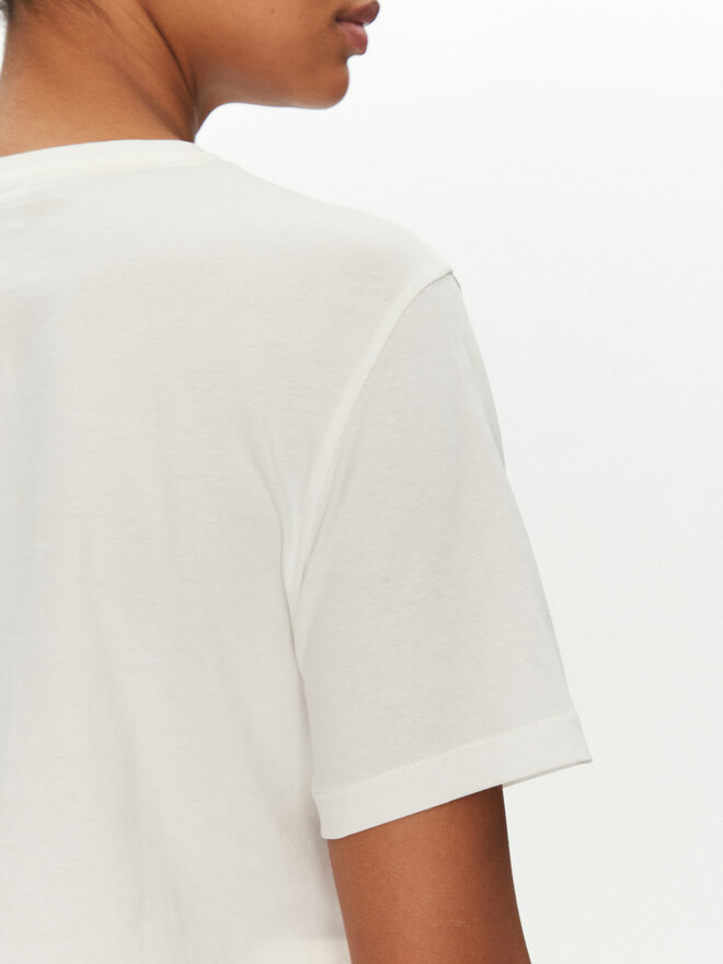 Vila Vila Camiseta Sybil 14108062 Blanco Regular Fit