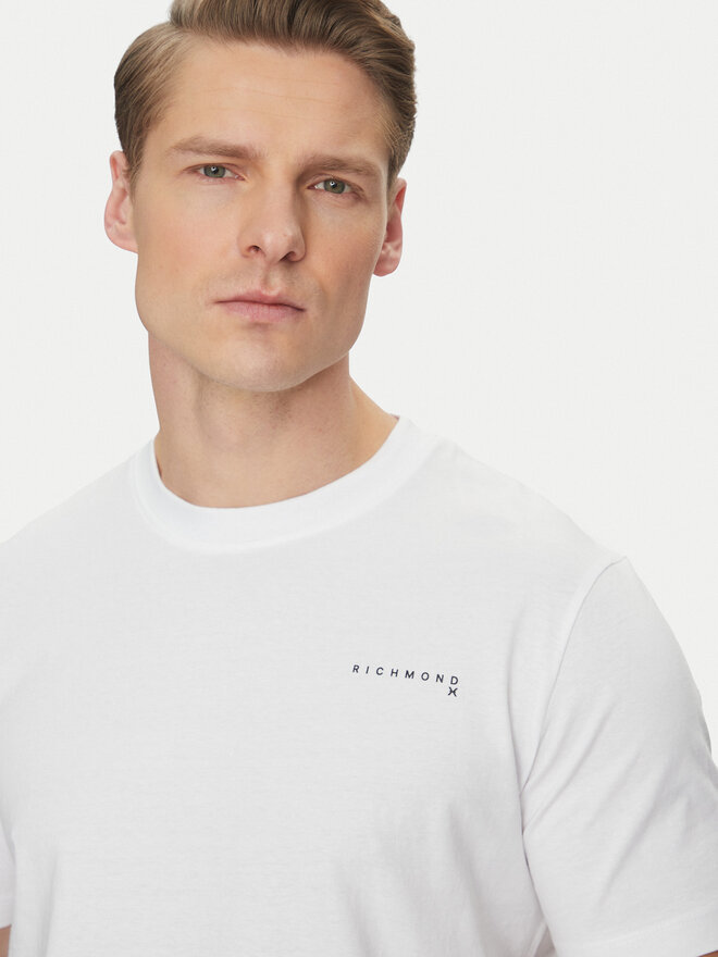 Richmond X Richmond X Camiseta Alipo UMA24144TS Blanco Regular Fit